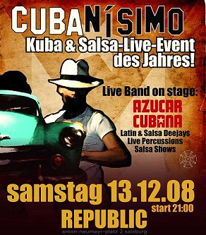 Salsa im Republic, Salzburg